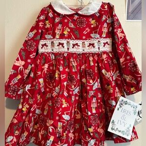 Iris & Ivy Red Nutcracker Dress